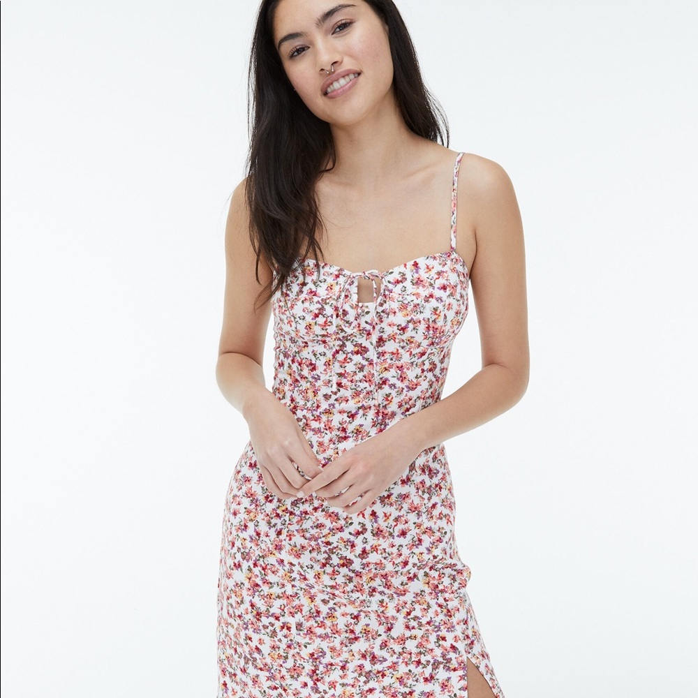 floral mini dress